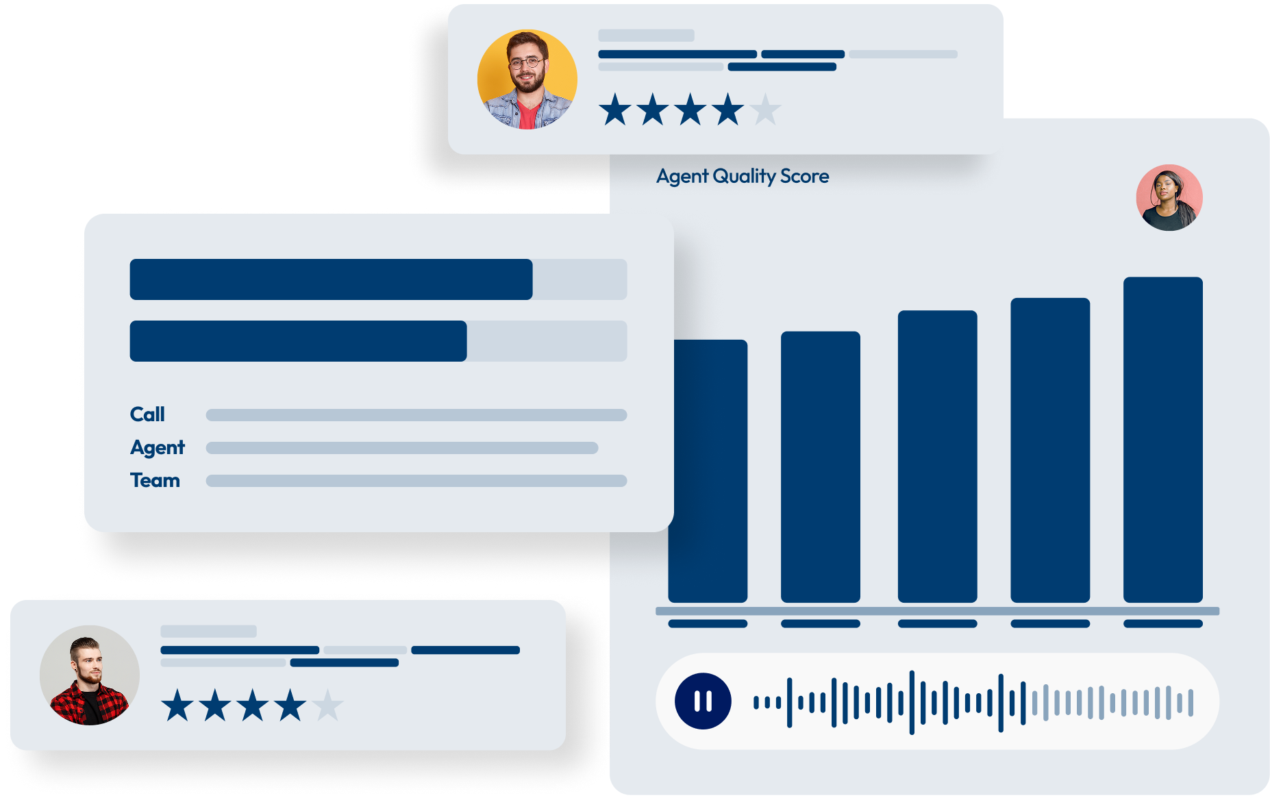 CareCloud cirrusAI Voice interface displaying AI-powered clinical voice documentation features for healthcare providers